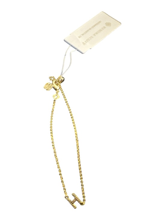 Kendra Scott Jewelry - NWT Kendra Scott Gold Initial 'H' Bracelet very nice